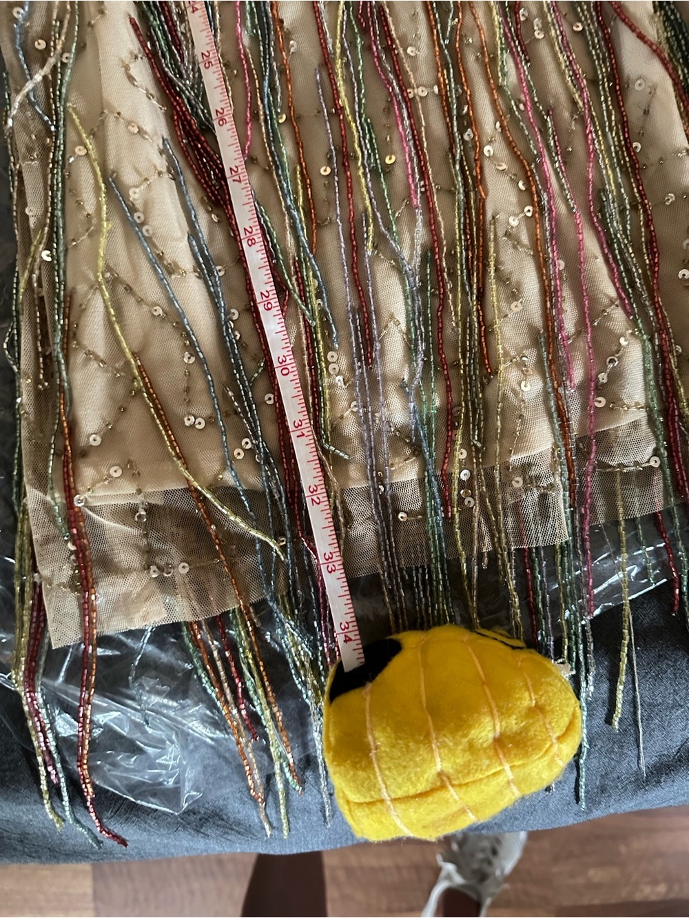 Nasty Gal Party Mini Dress in Rainbow Beaded Fringe - Picture 11 of 13